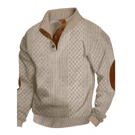Spring and Autumn Oversized Men's Casual Sweatshirt Jacket, Fashionable Soft Comfortable Outerwear, PLUS SIZE